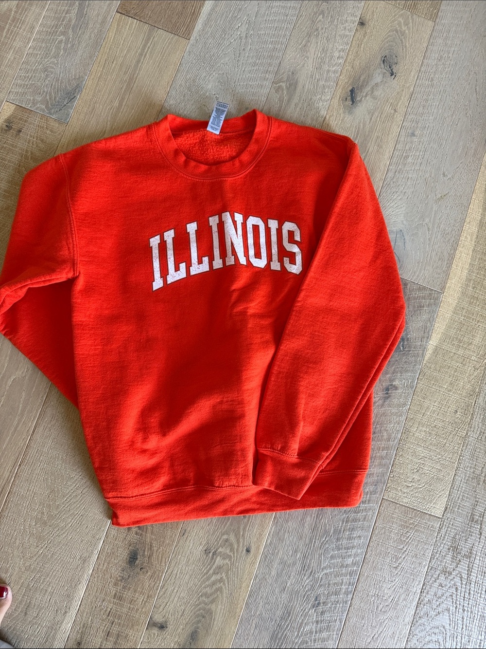 Illinois Classic Crewneck Sweatshirt - Orange